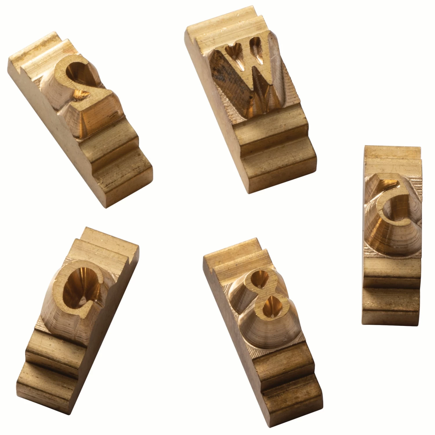 Brass Imprint Set 1 Brass Imprint Set