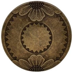 Jeremiah Watt Saltlick Flower Concho, 1-1/2"