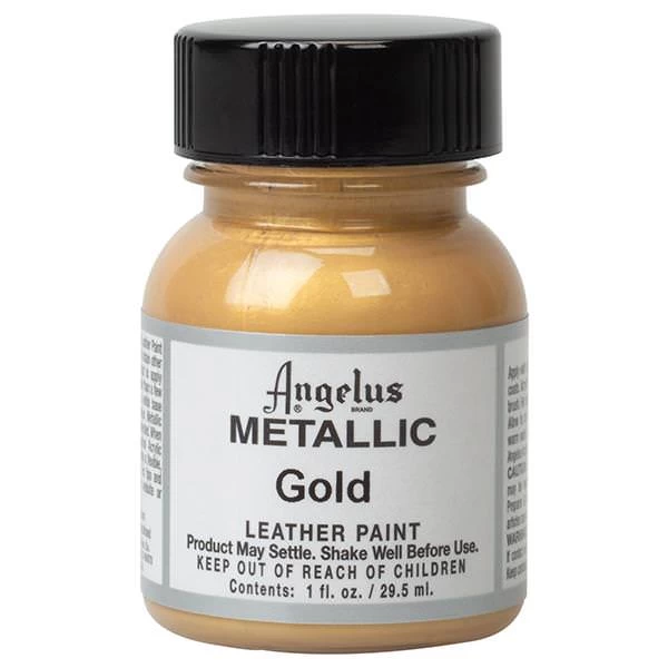 Angelus® Metallic Leather Paint, 1 Oz. 2 Angelus® Metallic Leather Paint, 1 Oz. - Image 2