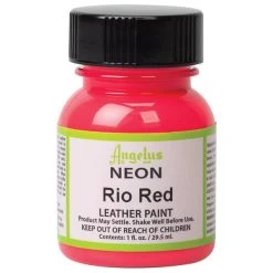 Angelus® Neon Leather Paint, 1 Oz. -Leather Craft Shop 69832 1
