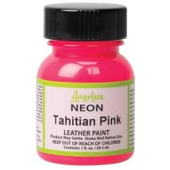 Angelus® Neon Leather Paint, 1 Oz. -Leather Craft Shop 69834 1