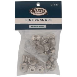 10-Pack Of 4P Durable Snaps 15 10-Pack Of 4P Durable Snaps -Leather Craft Shop 77 7140 AN 1rev