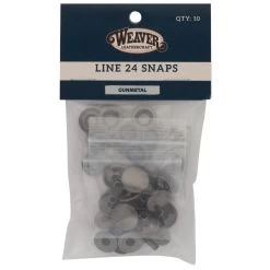 10-Pack Of 4P Durable Snaps 18 10-Pack Of 4P Durable Snaps -Leather Craft Shop 77 7140 GM 1rev