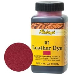 Fiebing's Leather Dye, 4 Oz. -Leather Craft Shop 8148 1