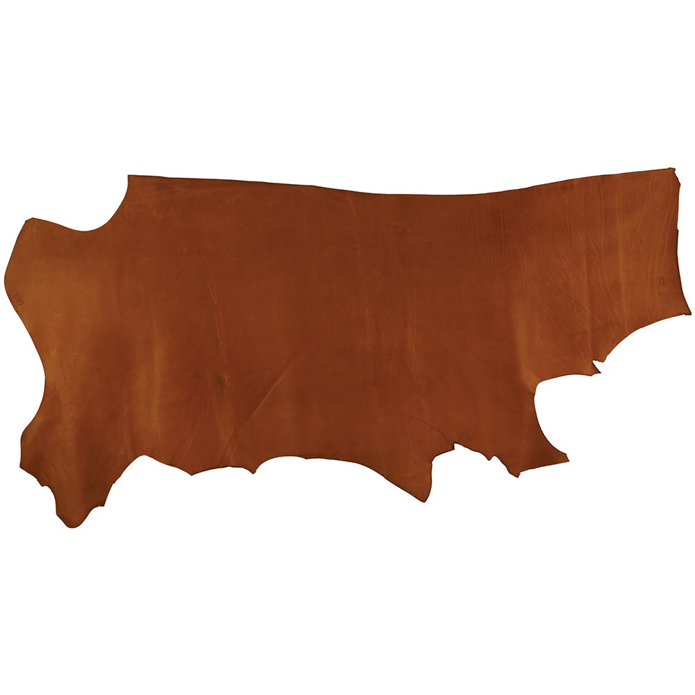 Tobacco Brown Leather Side, 5/6 Oz. 3 Tobacco Brown Leather Side, 5/6 Oz. - Image 3
