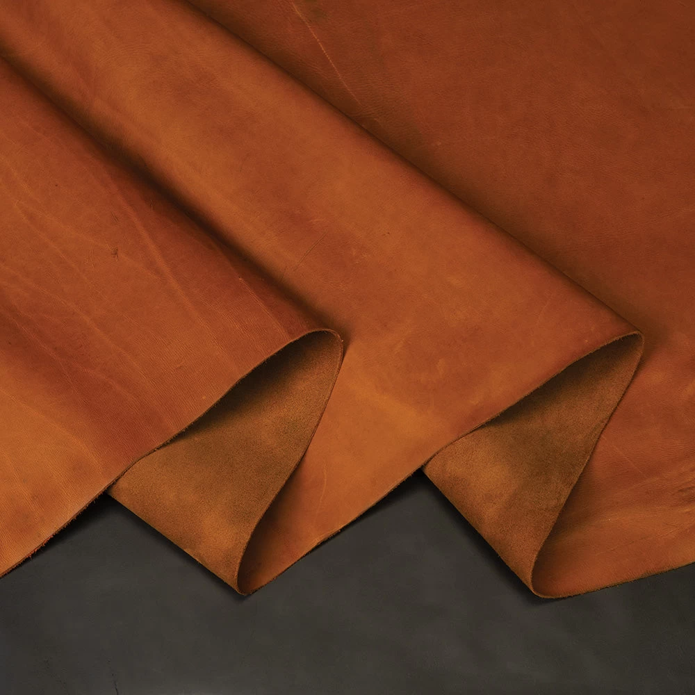 Tobacco Brown Leather Side, 5/6 Oz. 2 Tobacco Brown Leather Side, 5/6 Oz. - Image 2