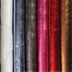 Assorted Metallic Lambskin, 2 Oz. 6 Assorted Metallic Lambskin, 2 Oz. -Leather Craft Shop Lot 230903 64 d