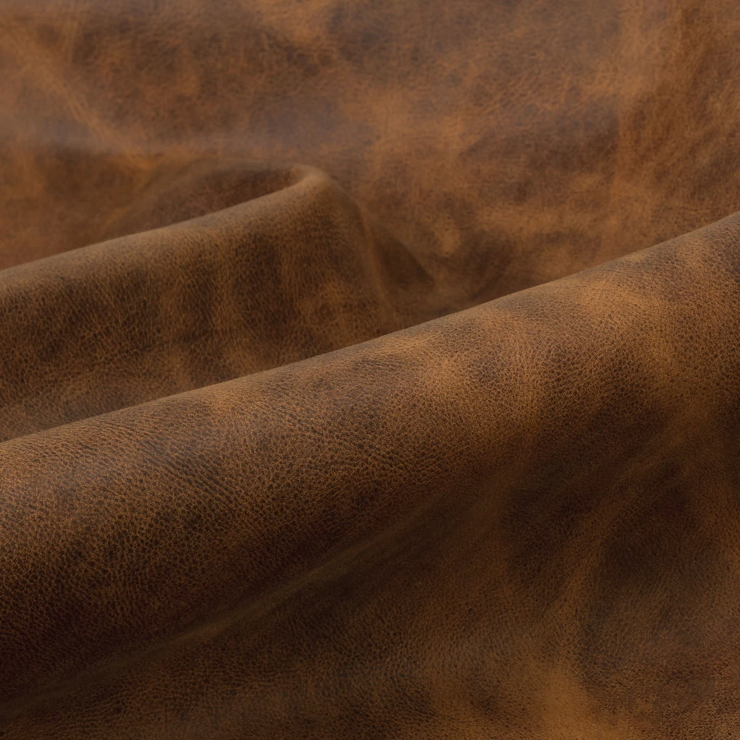 Water Buffalo Leather, Crazy Horse, Side 1 Water Buffalo Leather, Crazy Horse, Side