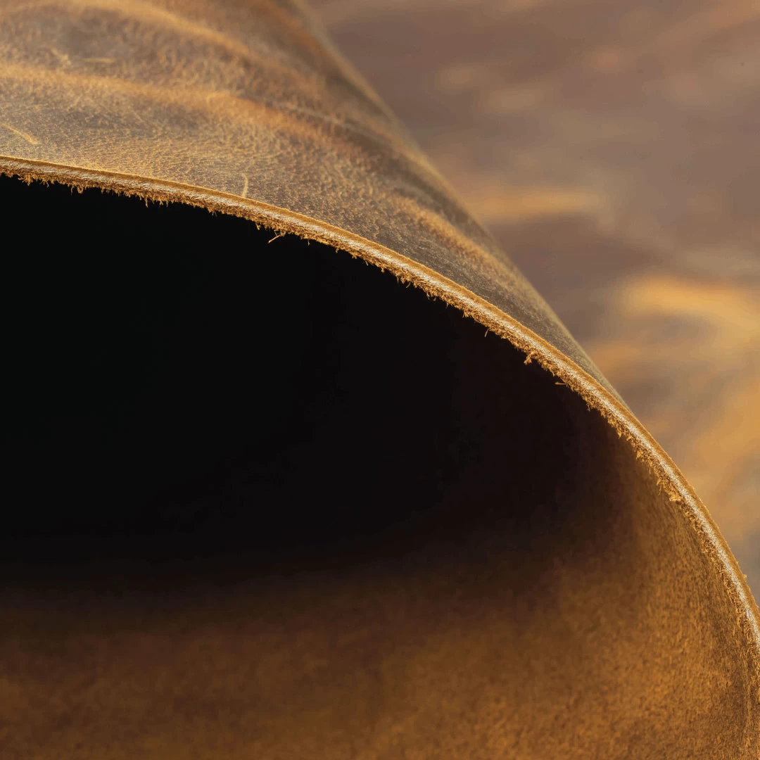 Santa Rosa Oily Pull-Up Leather Side, 3-4 Oz. 3 Santa Rosa Oily Pull-Up Leather Side, 3-4 Oz. - Image 3