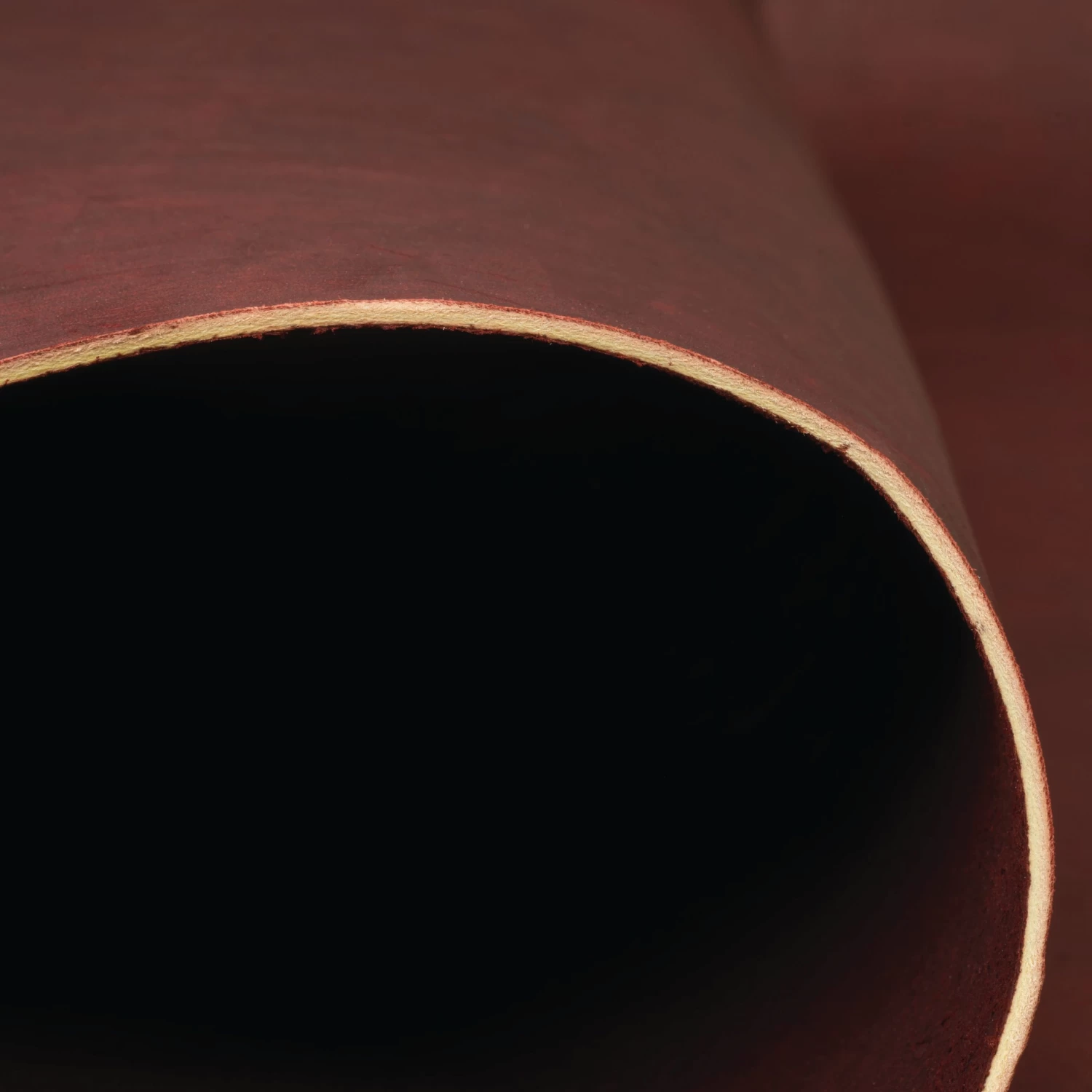CHAHINLEATHER® Burgundy Alum Tanned Leather, Sides 2 CHAHINLEATHER® Burgundy Alum Tanned Leather, Sides - Image 2