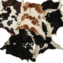 Hair-On Calf Hide, 2 To 3 Oz. 5 Hair-On Calf Hide, 2 To 3 Oz. -Leather Craft Shop mmm
